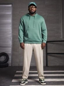 GENTILAND Quần Nam Túi màu trơn Giải trí - Màu be - Xem 6