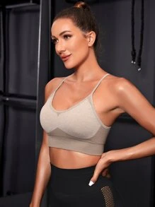 Powerista Two Tone Crisscross Back Sports Bra