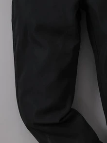 Boys Bow Front Shirt & Suspender Trousers - Black and White - View 3