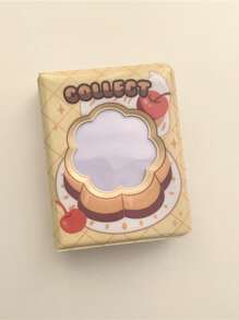 1pc 3 Inch Letter Graphic Photo Album - Multicolor - View 1