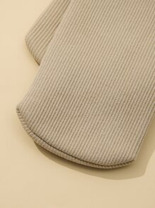 5雙長毛絨內襯中筒襪 - 彩色 - 查看 3