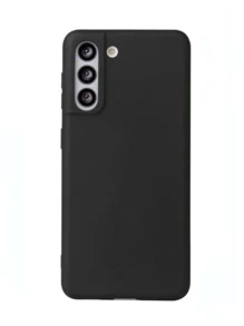 Ốp lưng điện thoại trơn tương thích với Galaxy S23 Ultra, Galaxy A14, Galaxy A52 - màu đen - Xem 1