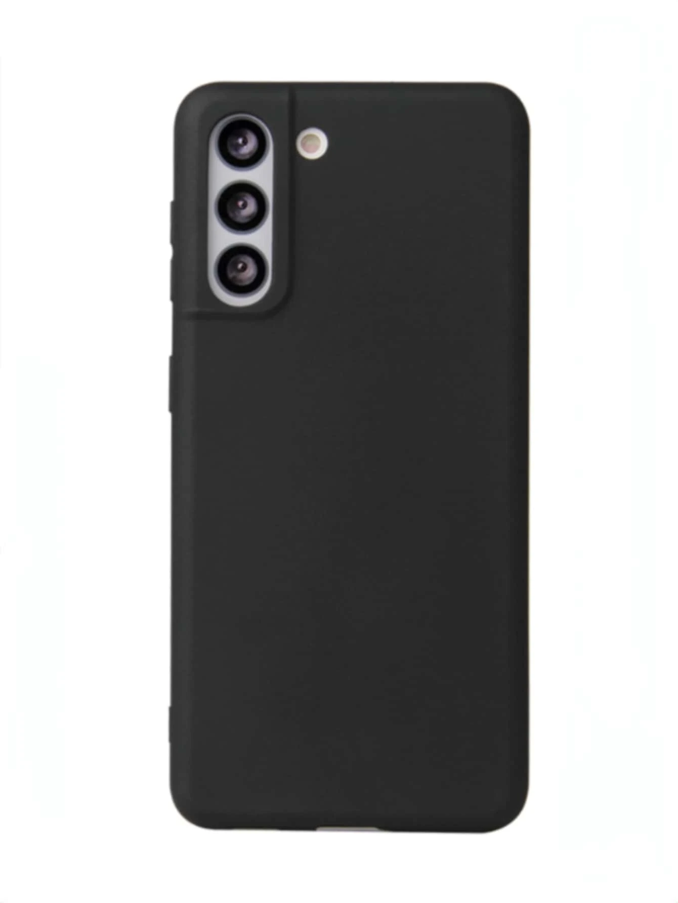 Ốp lưng điện thoại trơn tương thích với Galaxy S23 Ultra, Galaxy A14, Galaxy A52 - màu đen - Xem 1