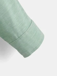 SHEIN 小男童口袋貼布襯衫不帶T恤