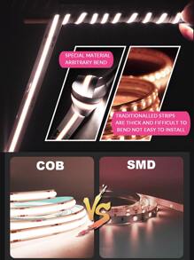 1 pieza Tira de luces LED - Blanco - Ver 5