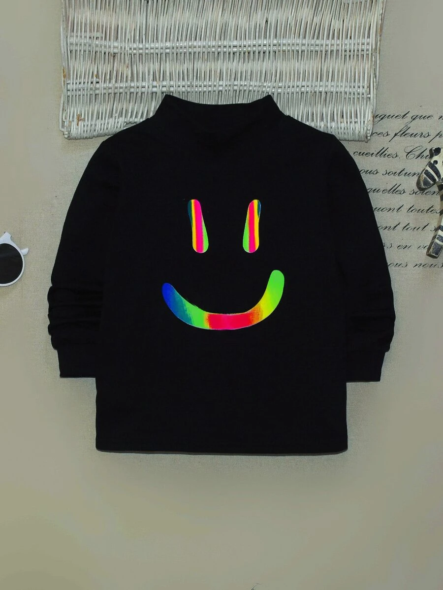 小男童卡通圖案T恤