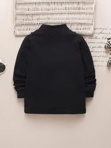 小男童卡通圖案T恤