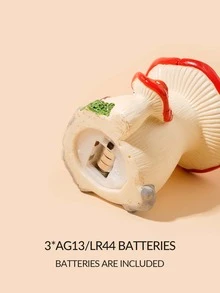 1pc Mushroom Shaped Decoration Light - Yellow - View 4