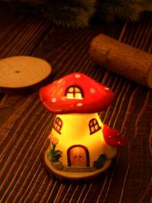 1pc Mushroom Shaped Decoration Light - Yellow - View 5