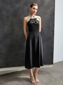 MOTF PREMIUM RHINESTONE EMBELLISHED FORMAL DRESS