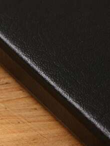 1pc Letter Pattern Random Journal - Black - View 4