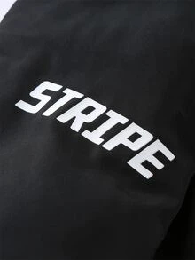 Manfinity Men Cut And Sew Panel Hooded Padded Coat - Multicolor - View 6