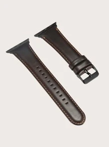 素色錶帶適用於Apple Watch - 咖啡棕 - 查看 2