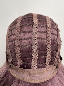 Natural Curly Wig With Bangs