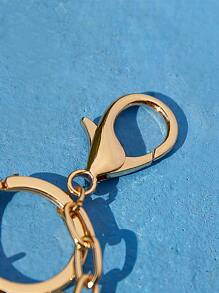 Frida Kahlo X SHEIN Móc khóa in hình hoa - Nhiều màu - Xem 6