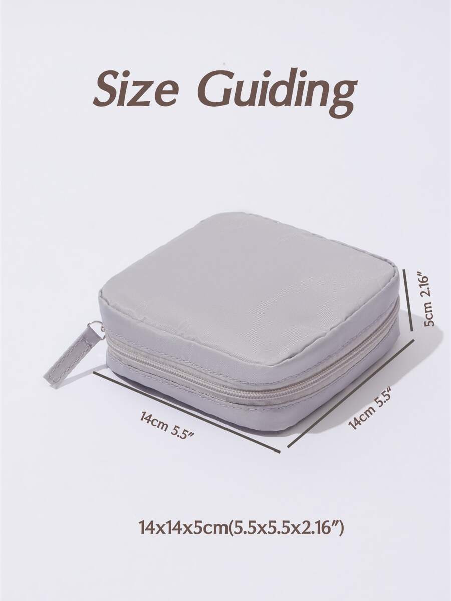 SHEIN Basic living 1pc Sanitary Pads Storage Bag Portable Pouch Large