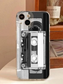 Etui na telefon z nadrukiem kasetowym kompatybilne z iPhone15/15Plus/15Pro/15Promax