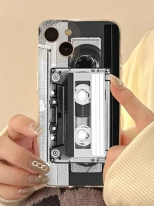 Etui na telefon z nadrukiem kasetowym kompatybilne z iPhone15/15Plus/15Pro/15Promax