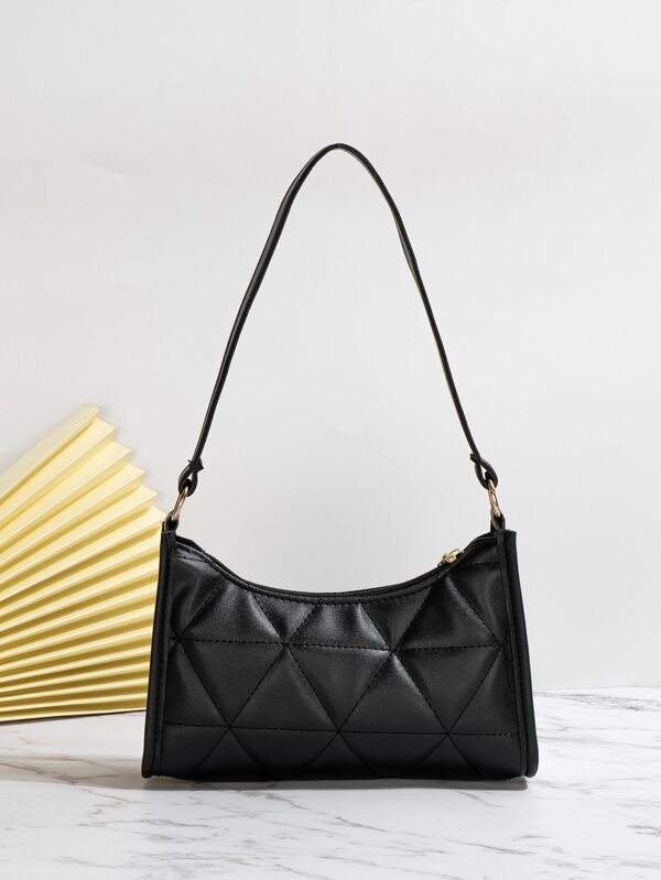 Bolso baguette ligero, informal de negocios con detalles acolchados, bolso de hombro, bolso de mano, bolso de mano minimalista, clásico, bolso pequeño moderno, bolso cuadrado, mujer estrella, damas, viajes de amantes, trabajo y oficina, fiesta de graduación, fiesta, fin de semana y vacaciones, viajes de vacaciones Elementos esenciales para adolescentes, niñas, mujeres, estudiantes universitarias, novatos y trabajadores administrativos. Perfecto para la oficina, la universidad, el trabajo, los negocios, los desplazamientos, el aire libre, los viajes y las excursiones.