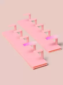 10pcs Nail Art Practice Stand - Pink - View 1
