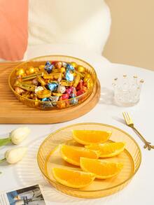 1入組便攜零食託盤 - 香檳色 - 查看 1