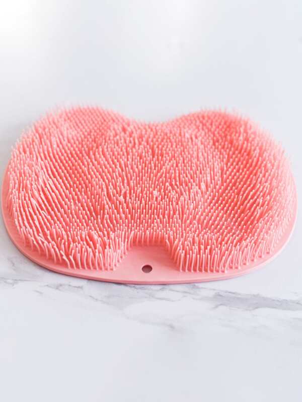 Exfoliating Shower Massage Scraper Bathroom Nonslip Bath Mat Back