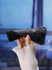 vỏ điện thoại in hình bướm - màu đen - Xem 4