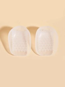 2 miếng bảo vệ gót chân silicone - trắng - Xem 2