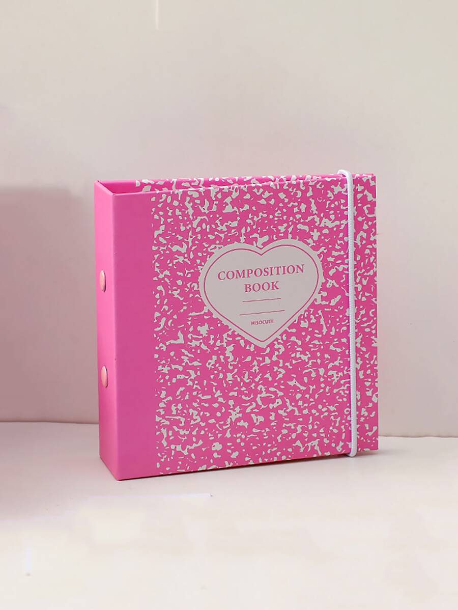 1入組心和豹紋印花相簿 - 彩色 - 查看 1