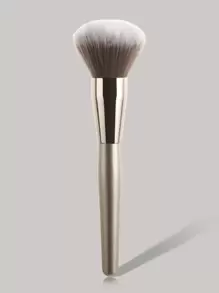 1pc Large Fluffy Champagne Gold Powder Makeup Brush