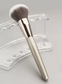 1pc Large Fluffy Champagne Gold Powder Makeup Brush