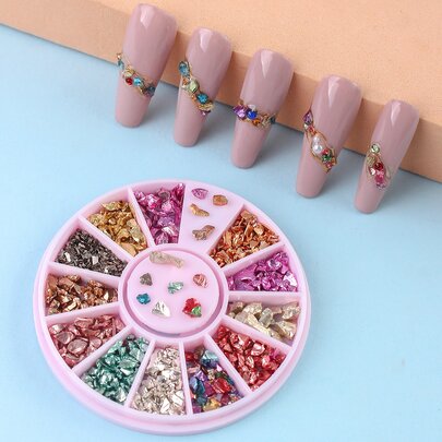 1box 3D Rhinestone Nail Art Decoration