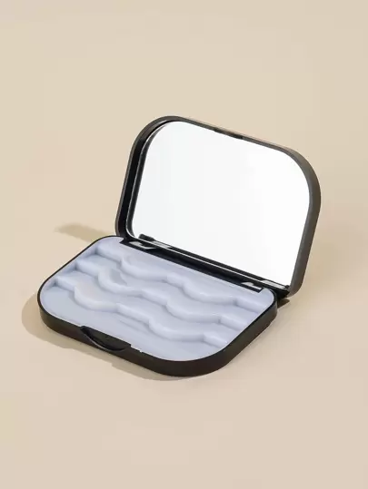 False Eyelashes Three Pairs Of Box With Mirror, False Eyelashes Storage Box, Room, Bathroom, House, Pink Room, Living Travel Stuff, Gift Bag, Gifts For Mom, Dad, Men, Friends, Teacher, Birthday, Wedding, Desk, Shelves, Accessories, Gift Boxes, Funny Gift, Storage Bag, Makeup Bag, Make Up Bag, Storage, Makeup Organizer, Toiletry Bag, Desk Organiser, Cosmetic Bag, Makeup Pouch, Make Up Organizer, Vanity Accessories, Make Up Pouch, Make Up Bags, Jewellery Box, Pouch, Makeup Brush Holder, Brush Holder, Perfume Organiser, Pouch Bag,Gifts For Women,Christmas Gifts,Gift Ideas For Women