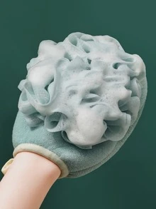 1pc Multifunction Random Color Exfoliating Bath Glove - Multicolor - View 3