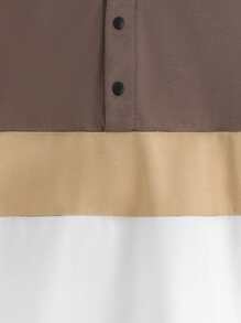 Toddler Boys Colour Block Polo Shirt - Multicolor - View 3