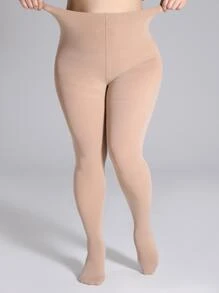 Medias con estampado de dibujos animados - Albaricoque - Ver 2