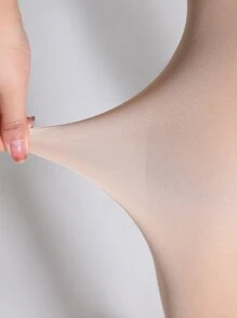 Medias con estampado de dibujos animados - Albaricoque - Ver 5