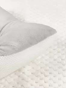 Baby Solid Pillow Love Valentine - Grey - View 3