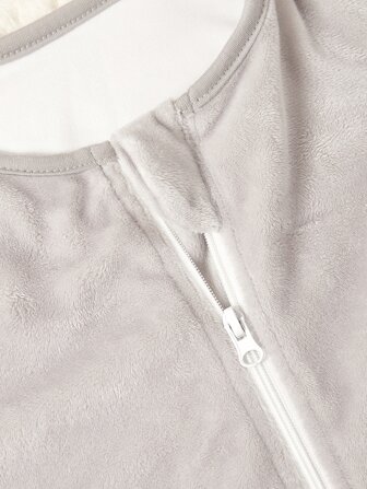 1 件婴儿纯色睡袋爱心情人节