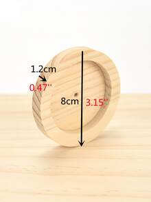 1pc Round Pet Bowl - Beige - View 4