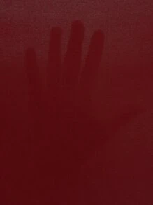 SHEIN Unity Frill Trim Tie Neck Blouse - Burgundy - View 3