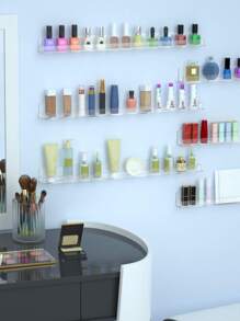 2入組透明收納架 - 無色 - 查看 1