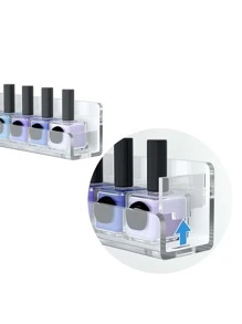 2入組透明收納架 - 無色 - 查看 3