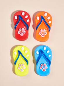 1入組隨機家居拖鞋設計寵物磨牙玩具