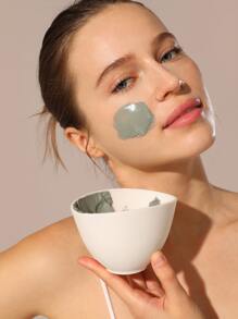 Set de 3 Cuencos para Mezclar Mascarillas Faciales DIY - Blanco - Ver 3