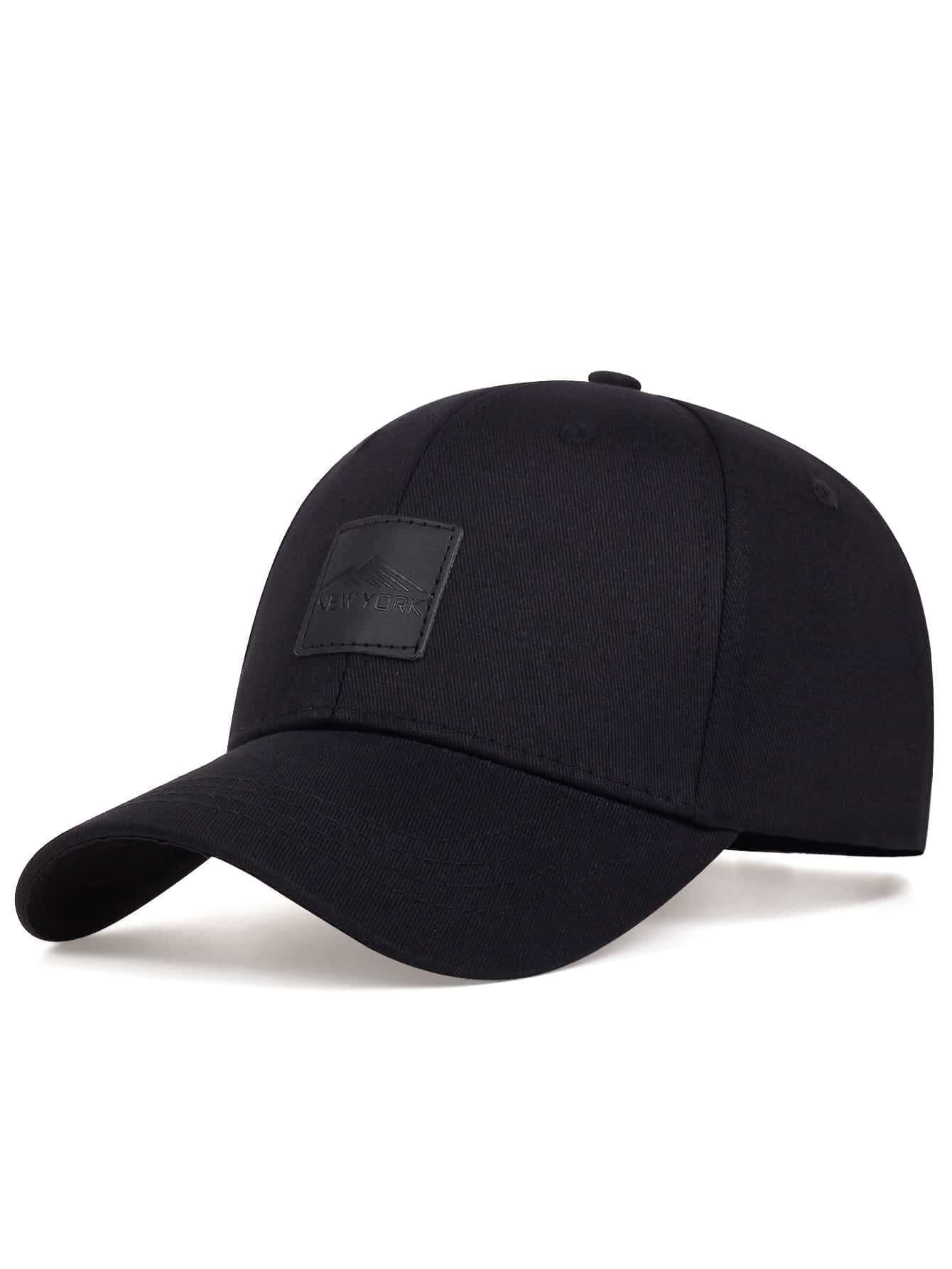 Men Letter Patch Decor Baseball Cap Casual