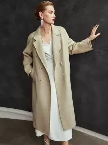 MOTF PREMIUM CASHMERE DOUBLE BREASTED BELTED OVERCOAT