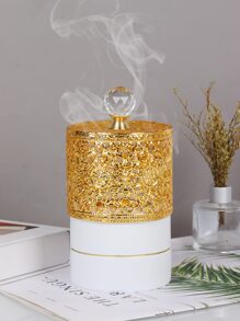 1pc Hollow Out Incense Burner - Multicolor - View 1