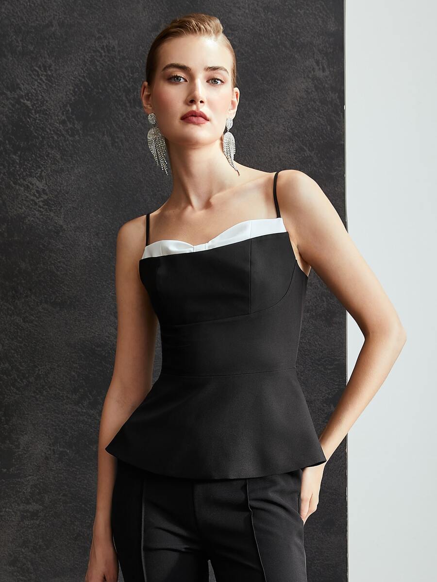 MOTF PREMIUM Hai tông màu Lay động Cami ngọn