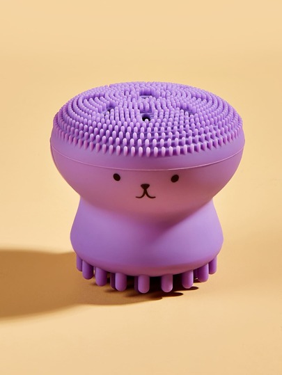 1 pièce Brosse de bain de couleur aléatoire dessin animé animaux de compagnie